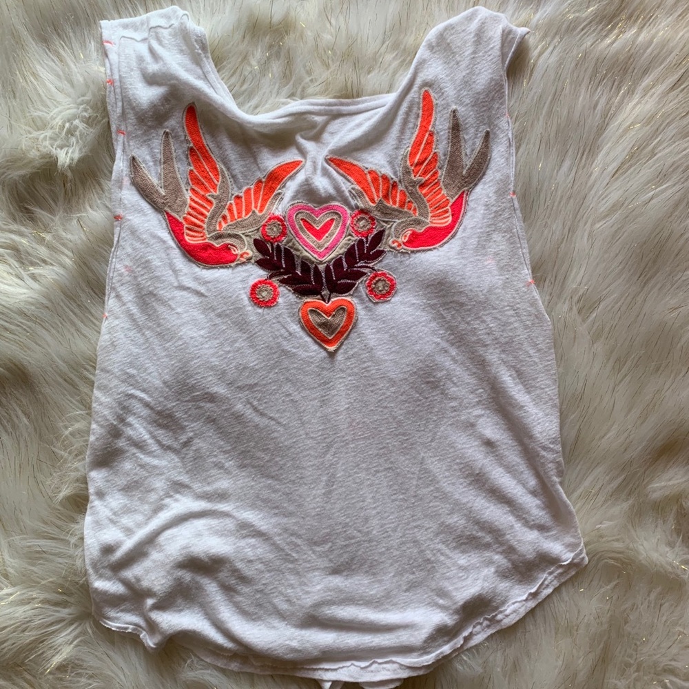 🐦 NWT Free People Flowy Top - Picture 4 of 7